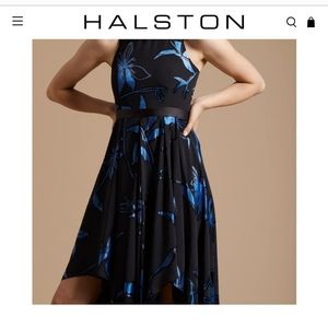 Halston formal dress